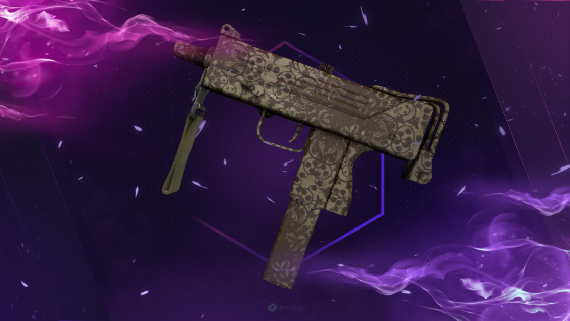 MAC-10 | Sienna Damask (Field-Tested)