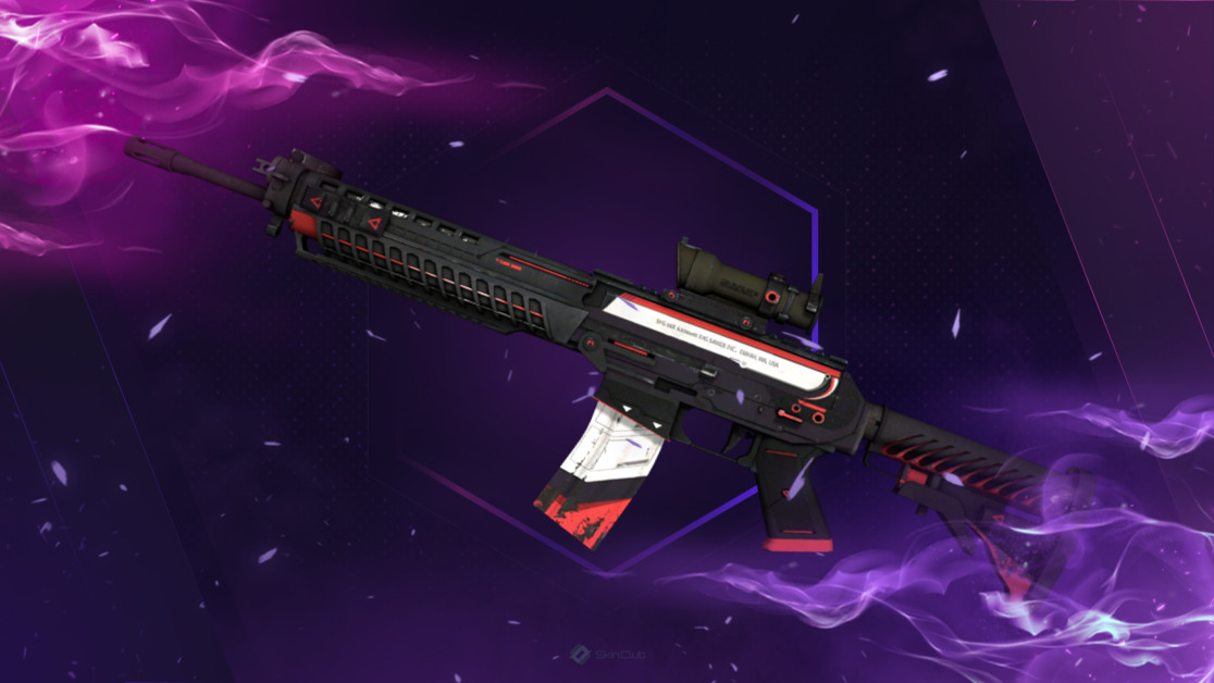 SG 553 | Cyrex (Well-Worn)