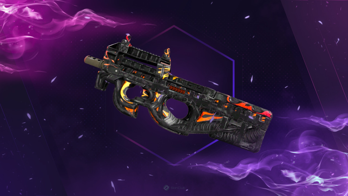 StatTrak™ P90 | Vent Rush (Field-Tested)