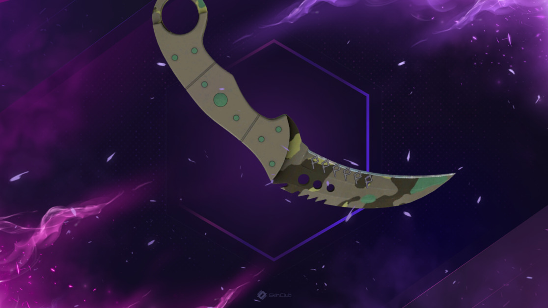 ★ StatTrak™ Talon Knife | Boreal Forest (Factory New)