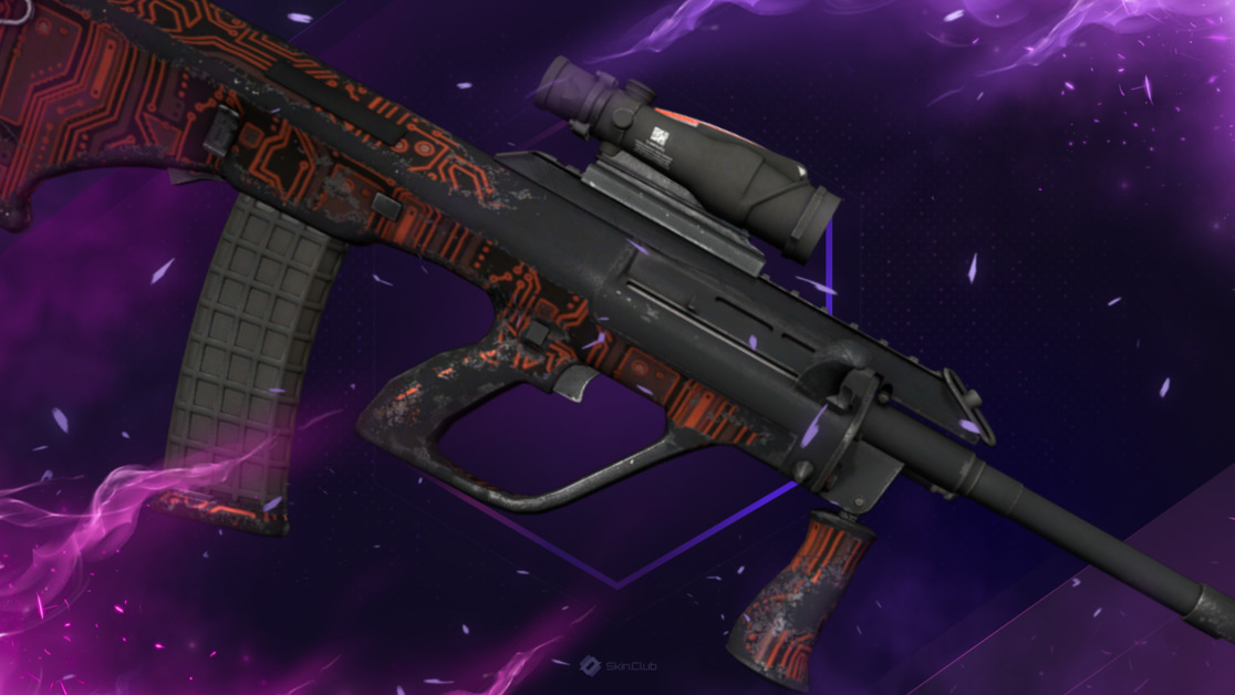 AUG | Random Access (Battle-Scarred)