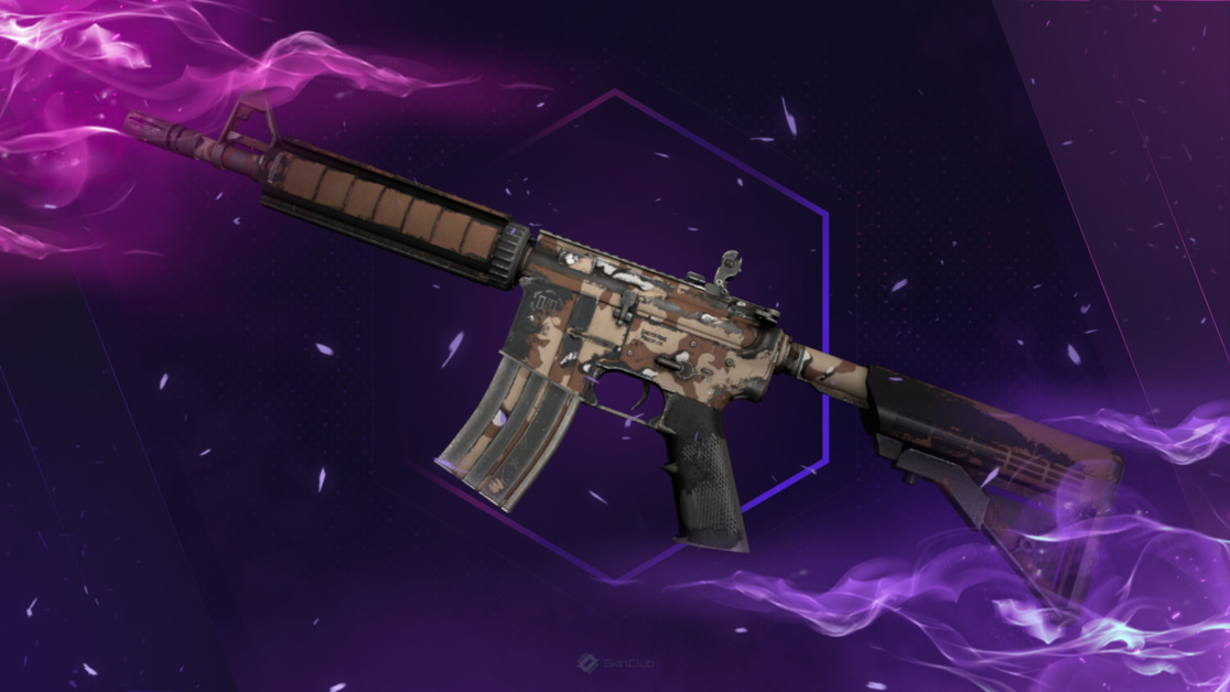 M4A4 | Desert Storm (Well-Worn)