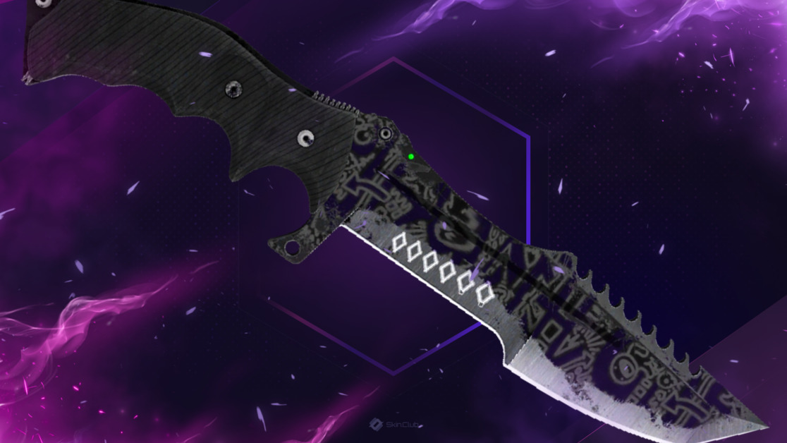 ★ StatTrak™ Huntsman Knife | Freehand (Well-Worn)