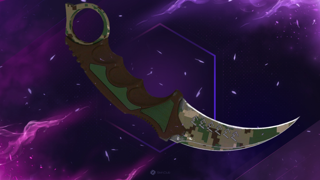 ★ StatTrak™ Karambit | Forest DDPAT (Field-Tested)
