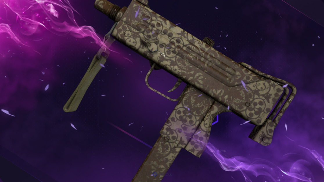 MAC-10 | Sienna Damask (Field-Tested)