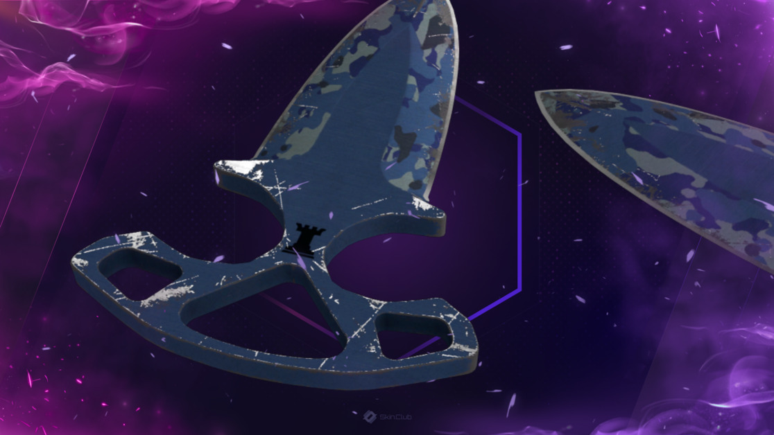 ★ Shadow Daggers | Bright Water (Battle-Scarred)