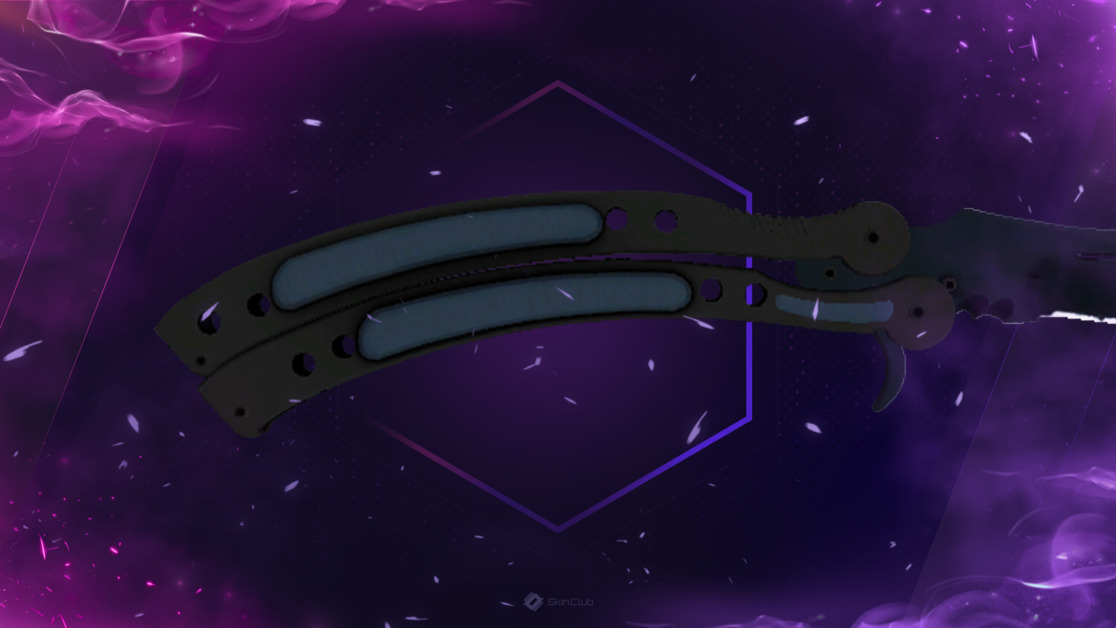 ★ StatTrak™ Butterfly Knife | Night (Factory New)