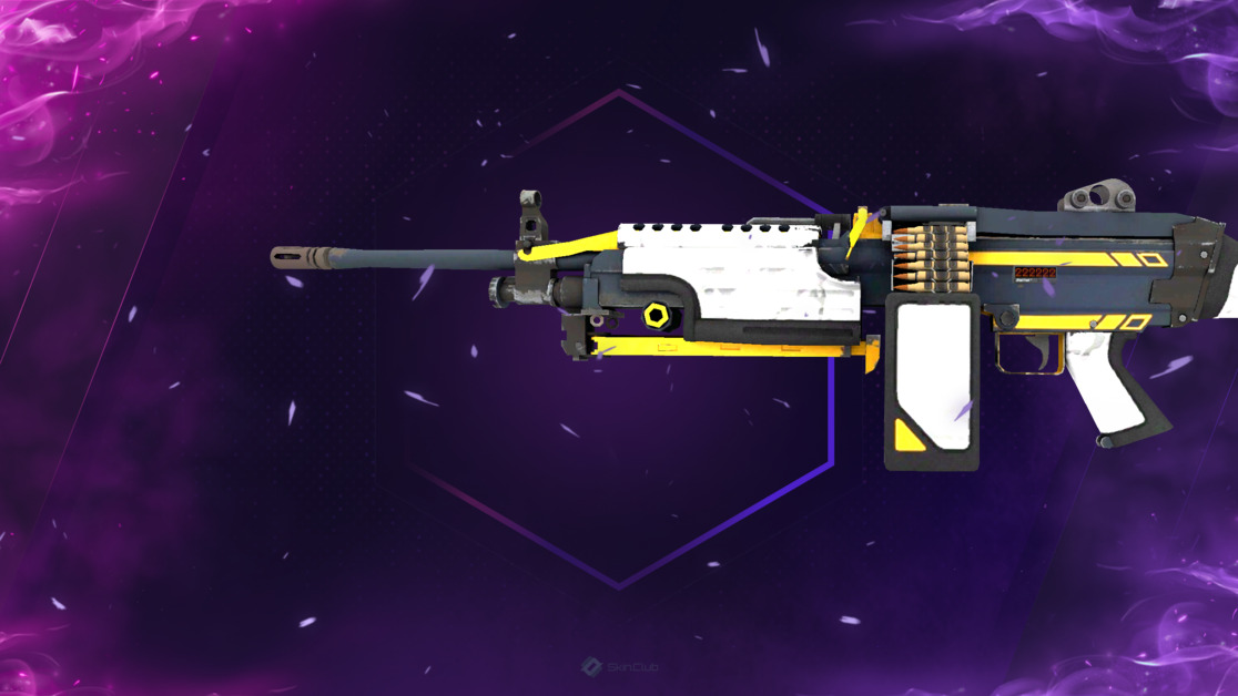 StatTrak™ M249 | Spectre (Minimal Wear)