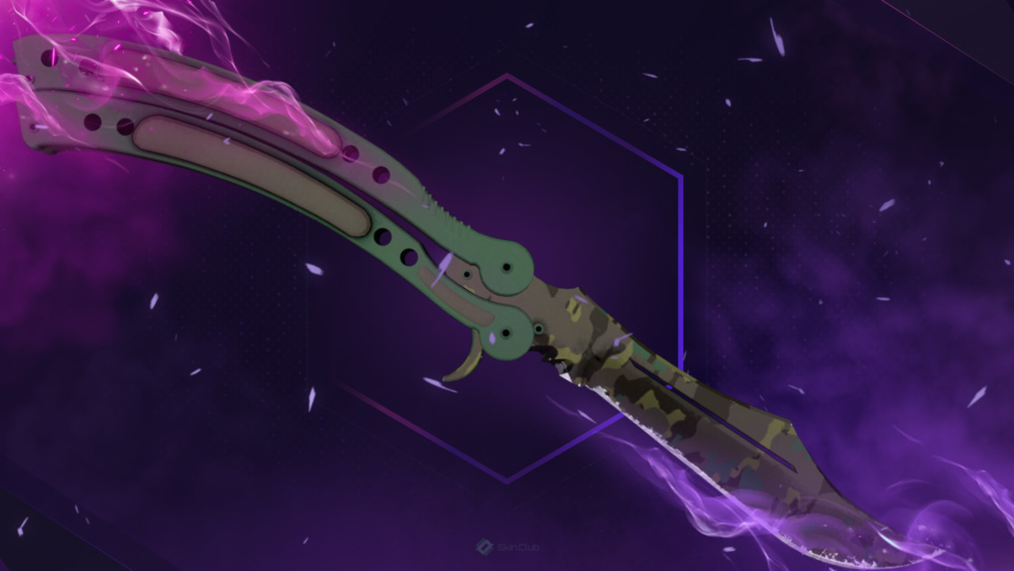 ★ Butterfly Knife | Boreal Forest (Field-Tested)