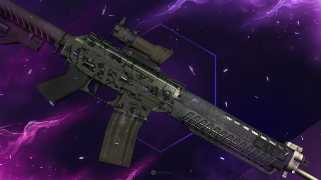 SG 553 | Army Sheen (Factory New)