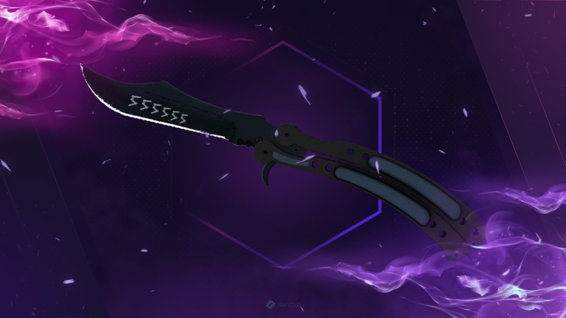 ★ StatTrak™ Butterfly Knife | Night (Factory New)