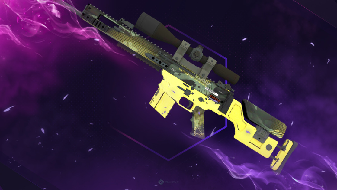 StatTrak™ SCAR-20 | Jungle Slipstream (Minimal Wear)