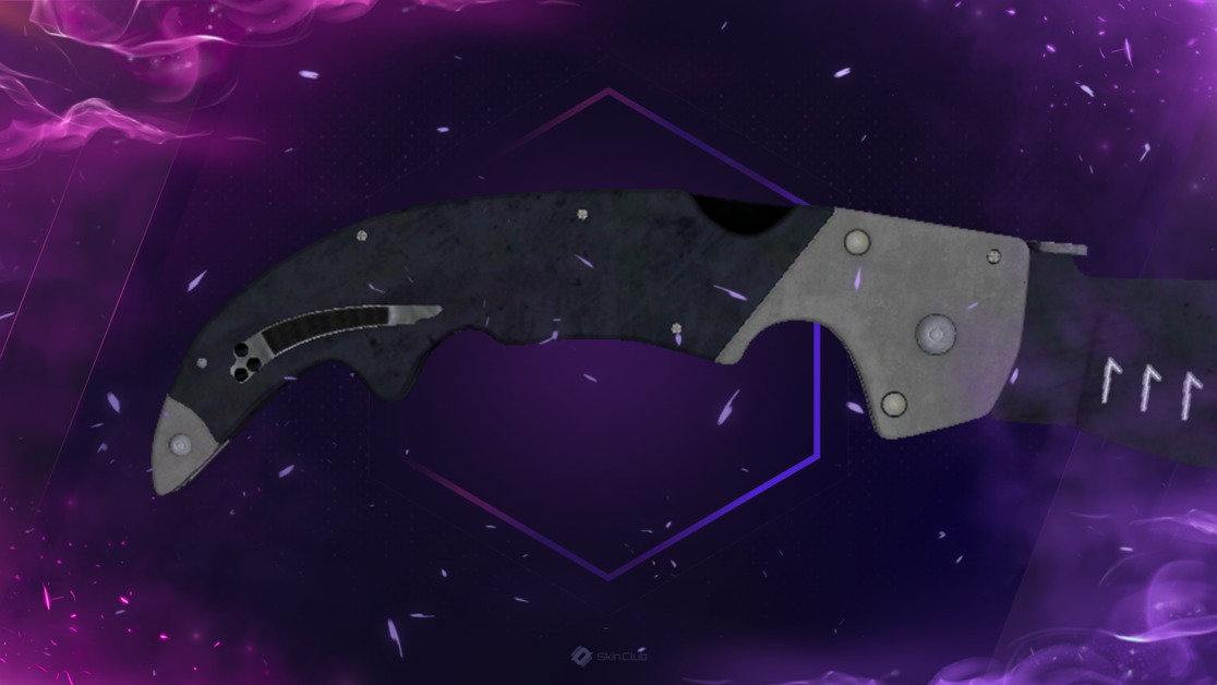 ★ StatTrak™ Falchion Knife | Blue Steel (Factory New)