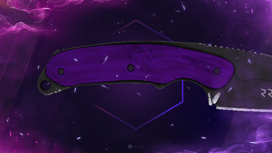 ★ StatTrak™ Gut Knife | Ultraviolet (Factory New)