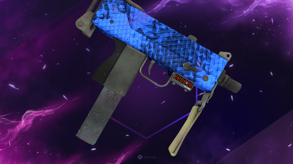 StatTrak™ MAC-10 | Lapis Gator (Minimal Wear)
