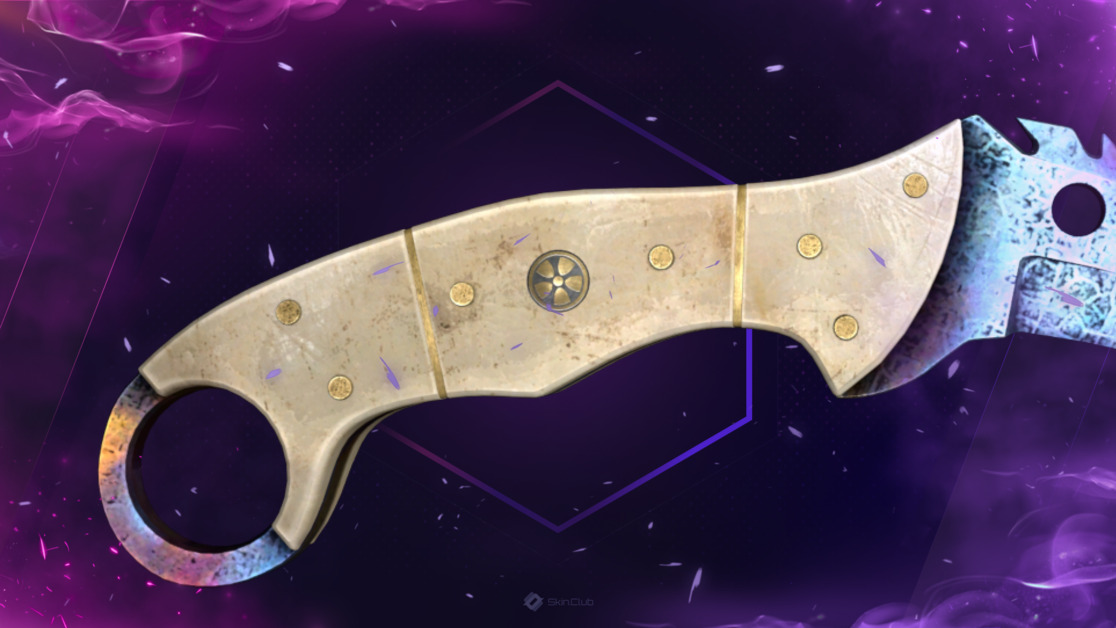 ★ Talon Knife | Case Hardened (Well-Worn)