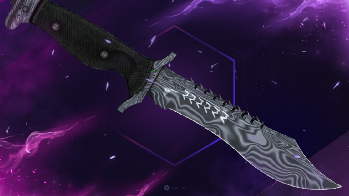 ★ StatTrak™ Bowie Knife | Damascus Steel (Factory New)
