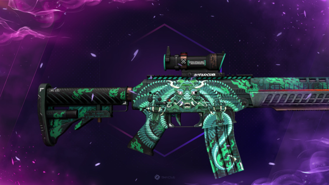 SG 553 | Dragon Tech (Minimal Wear)