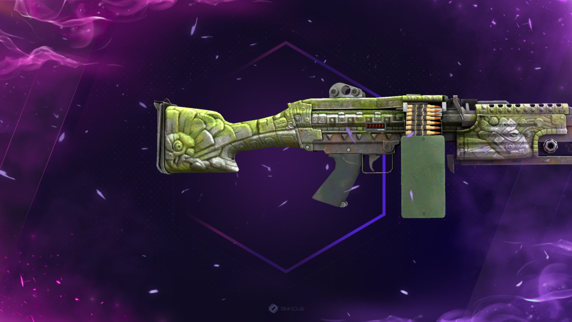 StatTrak™ M249 | Aztec (Field-Tested)