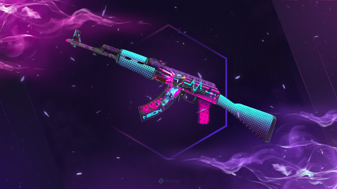 AK-47 | Neon Rider | Battle-Scarred | StatTrak