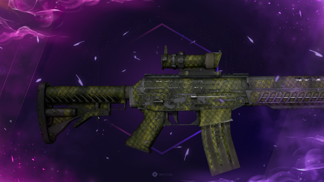 SG 553 | Gator Mesh (Battle-Scarred)