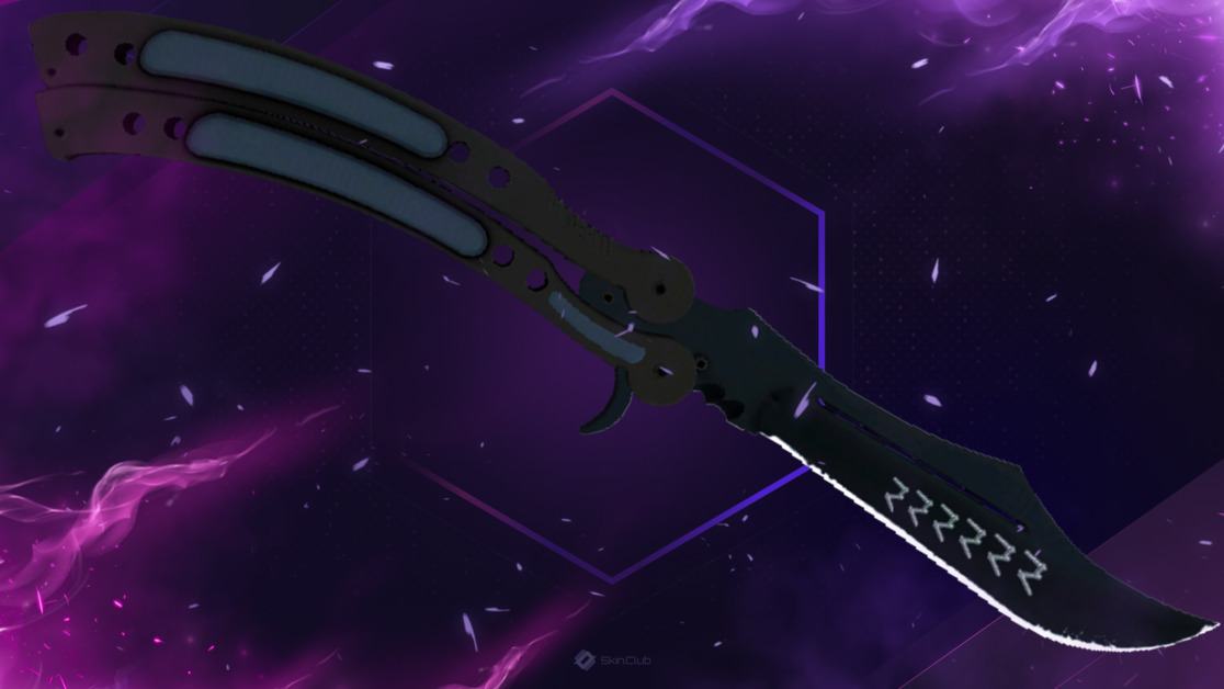 ★ StatTrak™ Butterfly Knife | Night (Factory New)