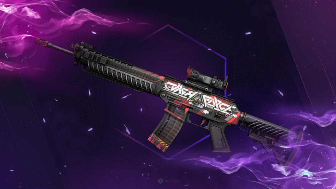 SG 553 | Cyberforce (Field-Tested)