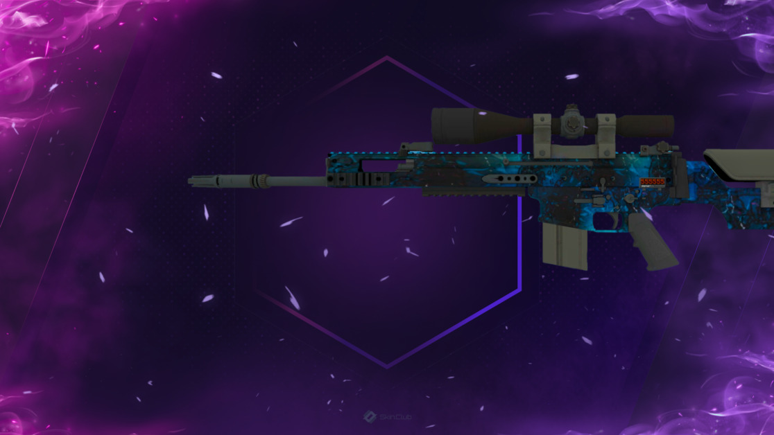 StatTrak™ SCAR-20 | Grotto (Field-Tested)
