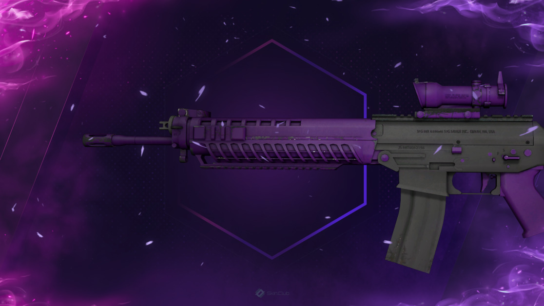 SG 553 | Ultraviolet (Factory New)