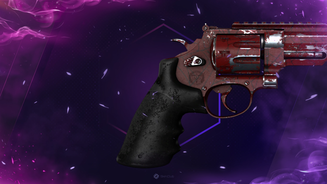 R8 Revolver | Crimson Web (Well-Worn)