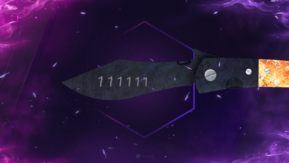 ★ StatTrak™ Navaja Knife | Blue Steel (Minimal Wear)