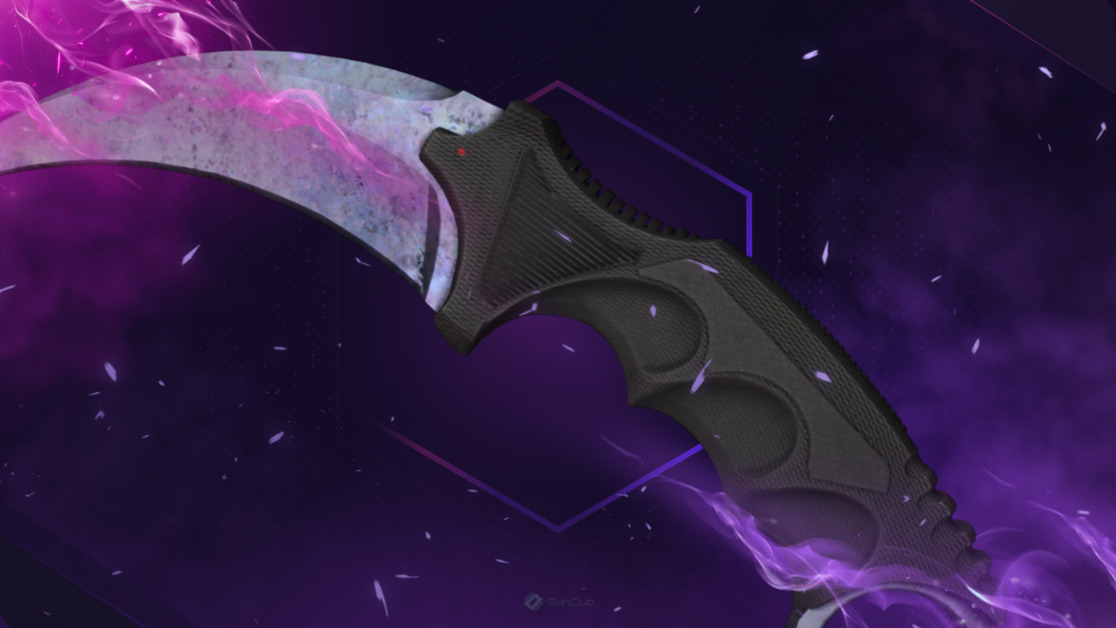 ★ Karambit | Blue Steel (Factory New)
