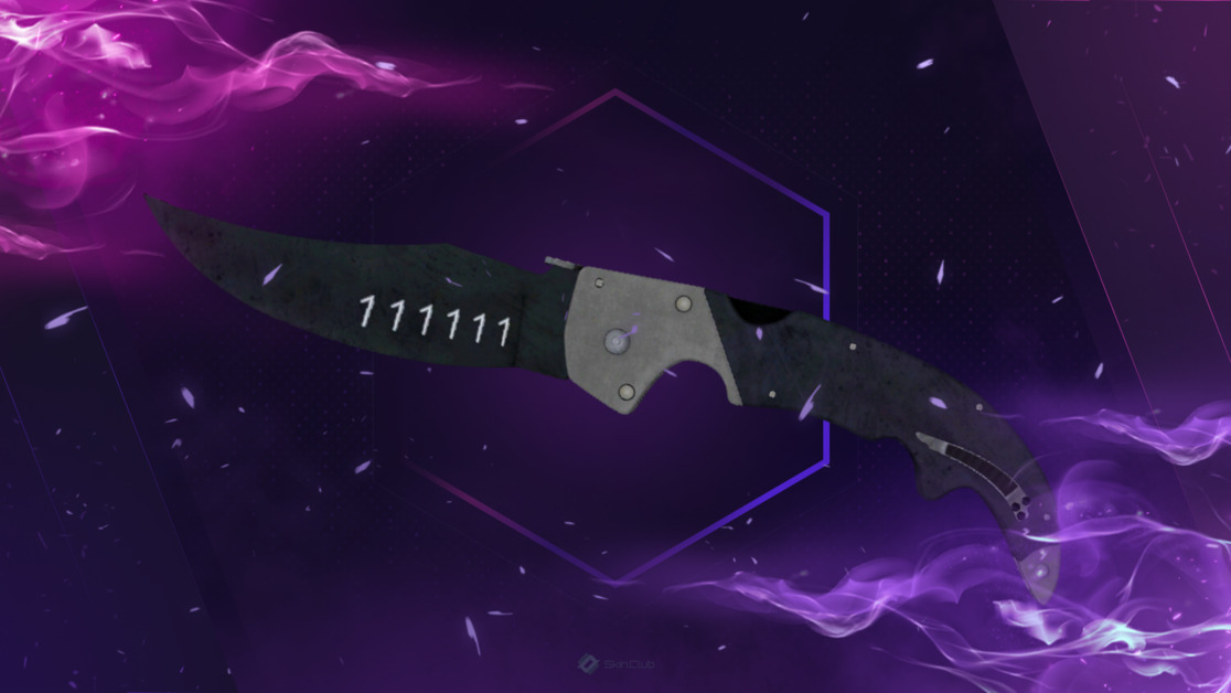 ★ StatTrak™ Falchion Knife | Blue Steel (Factory New)