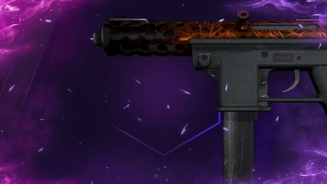 Tec-9 | Red Quartz (Field-Tested)