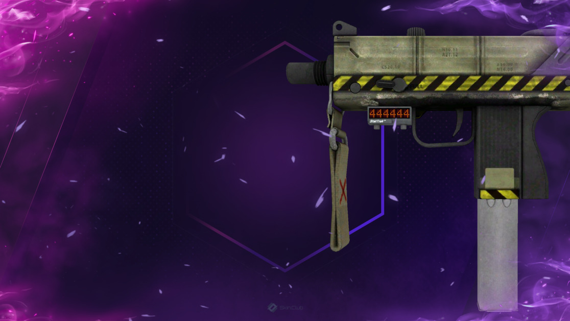 StatTrak™ MAC-10 | Classic Crate (Well-Worn)
