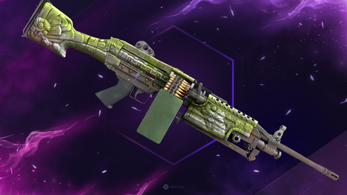 StatTrak™ M249 | Aztec (Field-Tested)