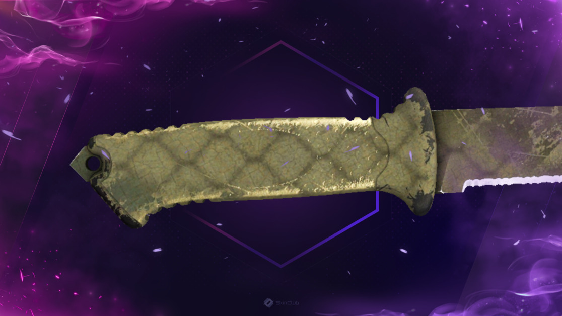 ★ StatTrak™ Ursus Knife | Safari Mesh (Battle-Scarred)
