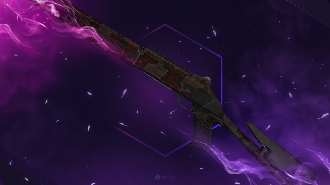 XM1014 | Red Python (Well-Worn)