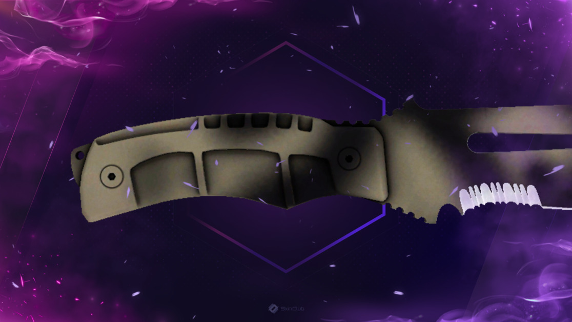★ StatTrak™ Survival Knife | Scorched (Factory New)