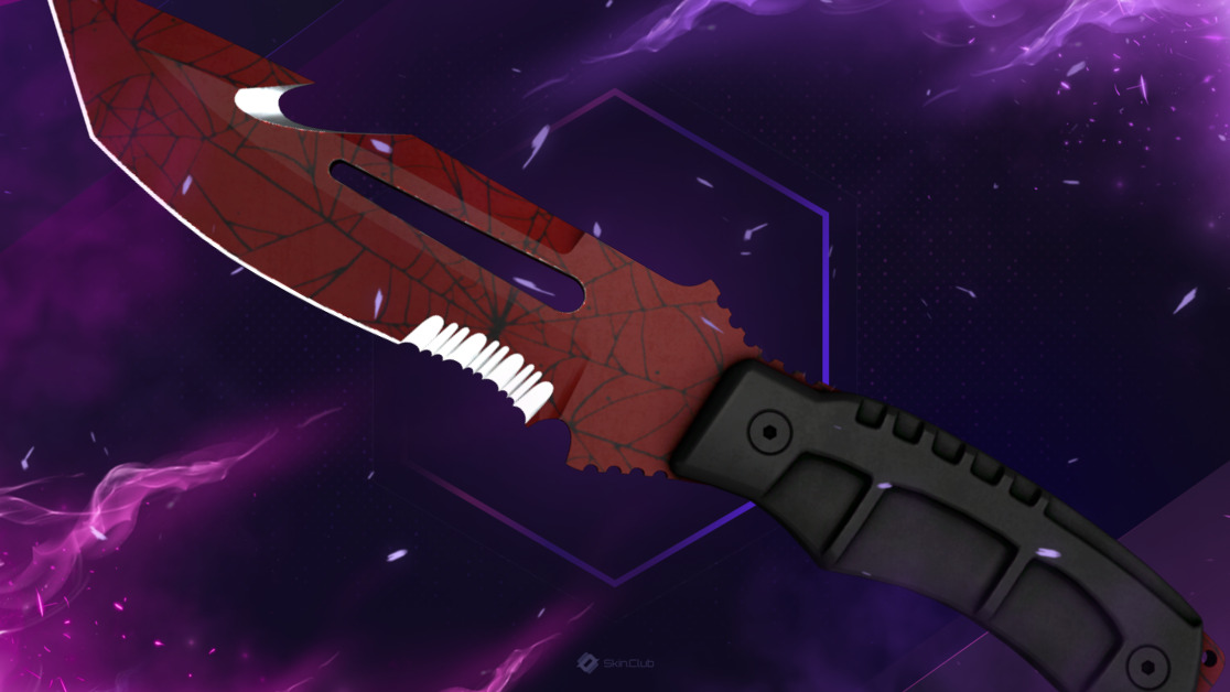 ★ Survival Knife | Crimson Web (Field-Tested)