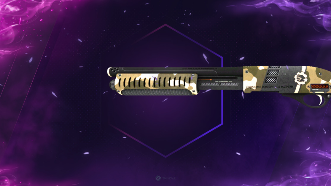 StatTrak™ Sawed-Off | Black Sand (Factory New)