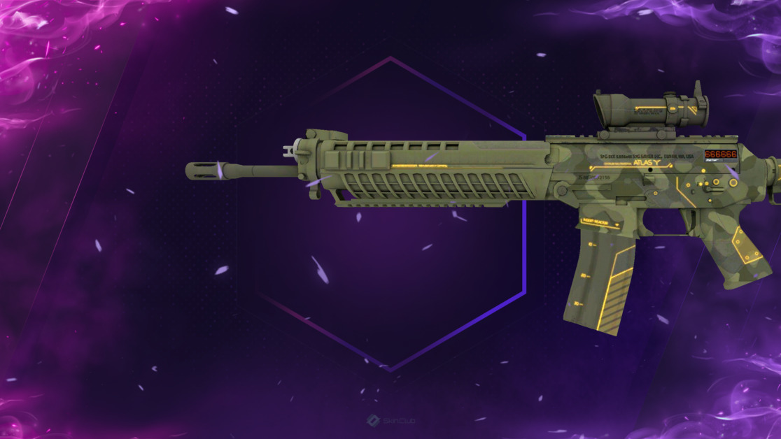 StatTrak™ SG 553 | Atlas (Factory New)