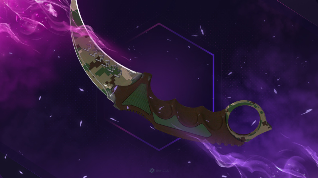 ★ StatTrak™ Karambit | Forest DDPAT (Field-Tested)