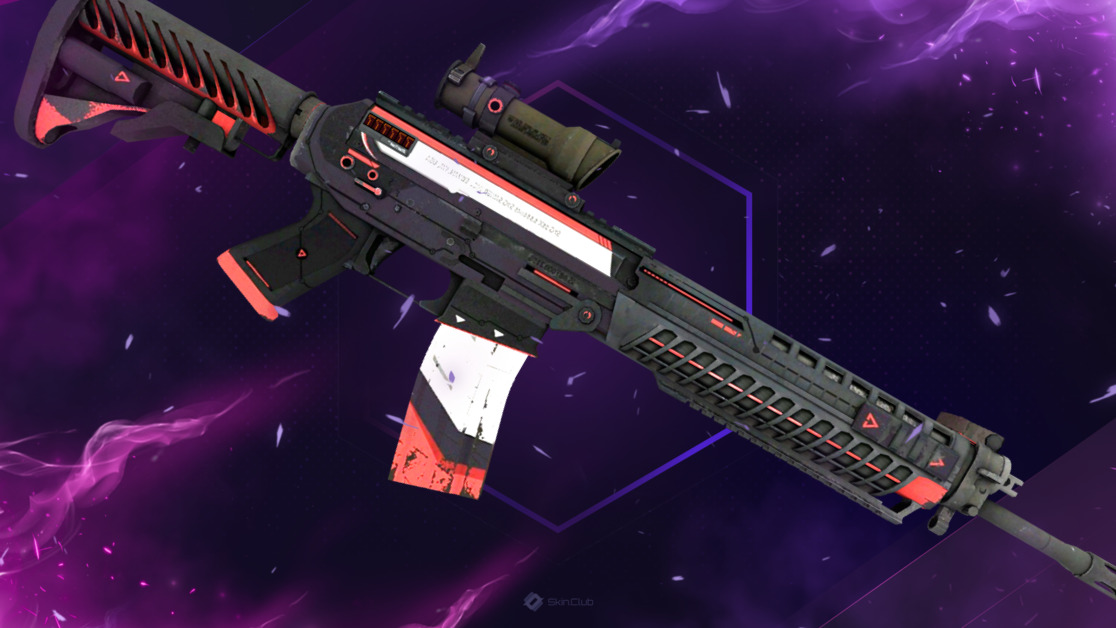 StatTrak™ SG 553 | Cyrex (Well-Worn)