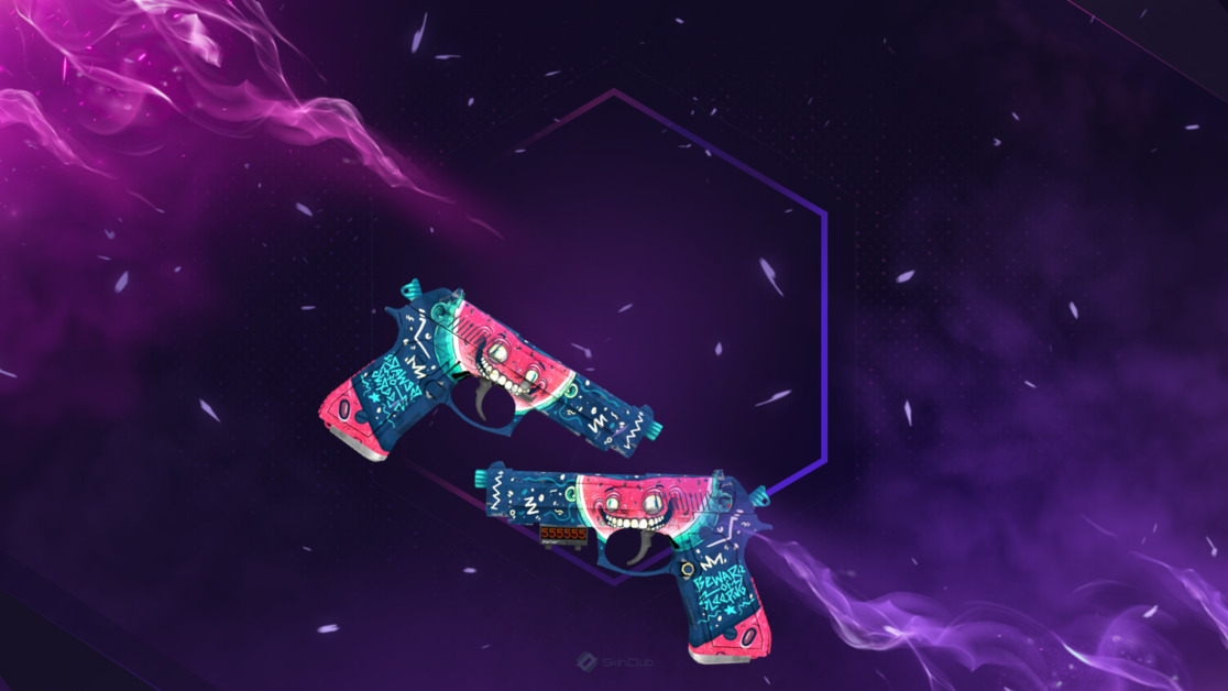 StatTrak™ Dual Berettas | Melondrama (Field-Tested)
