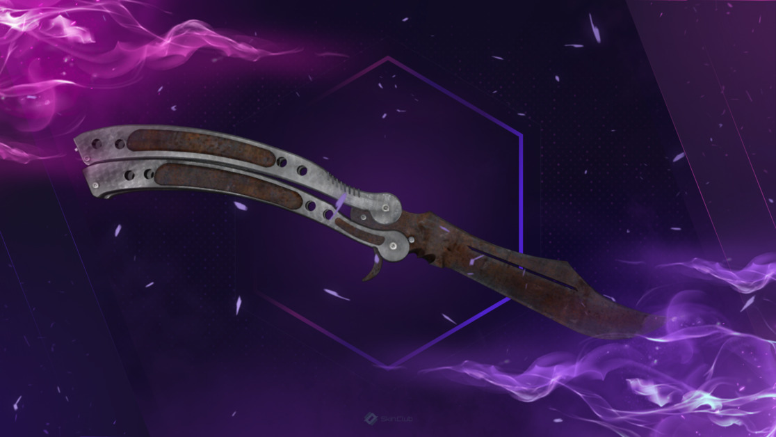 ★ Butterfly Knife | Rust Coat (Well-Worn)