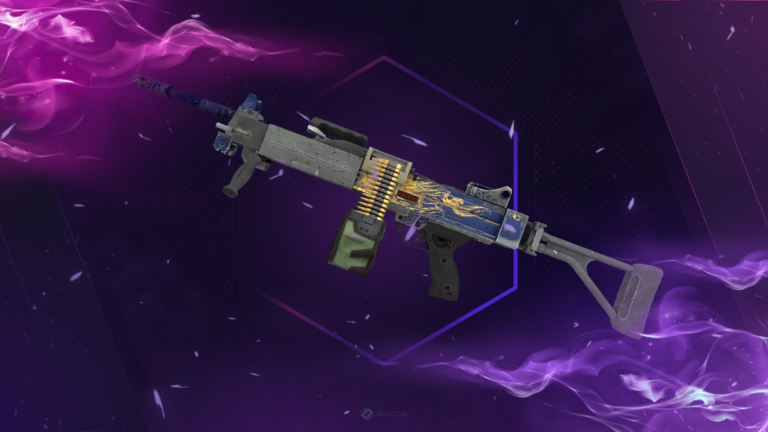 StatTrak™ Negev | Man-o'-war (Minimal Wear)