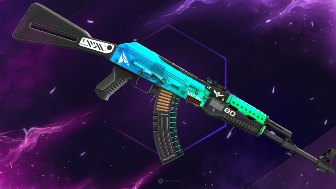 StatTrak™ AK-47 | Ice Coaled (Field-Tested)