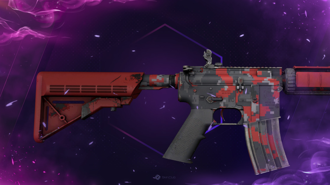 M4A4 | Red DDPAT (Minimal Wear)