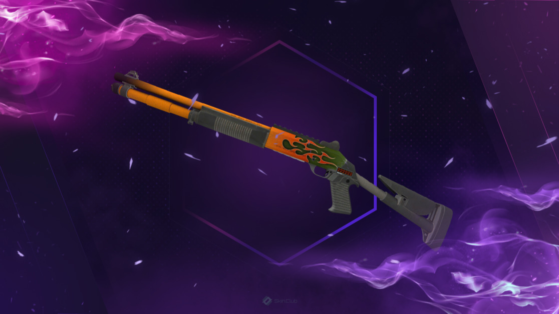 StatTrak™ XM1014 | Teclu Burner (Well-Worn)